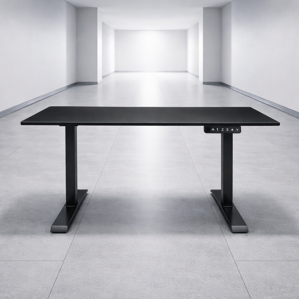 ZY-02 Gradient Arc Background Adjustable Standing Desk