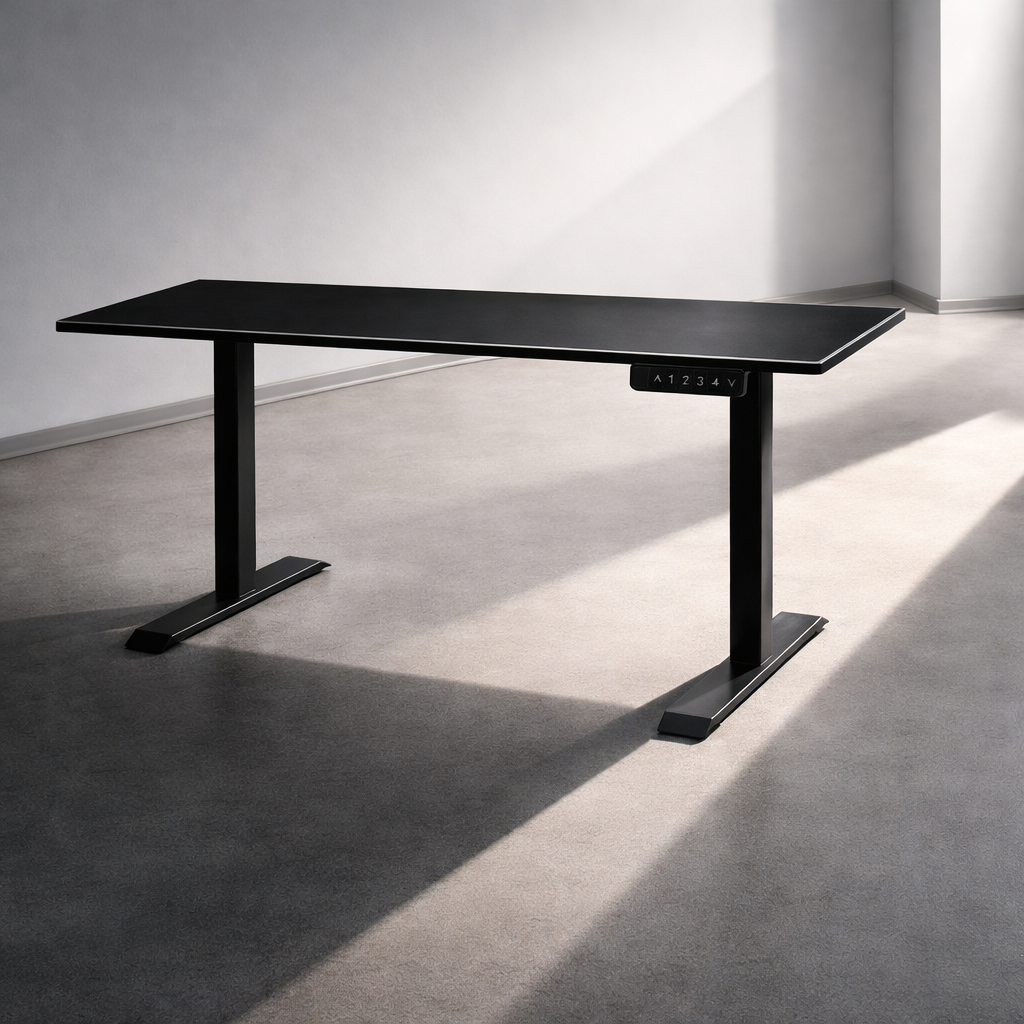 ZY-02 Home Office Scene Adjustable Standing Desk with Decor