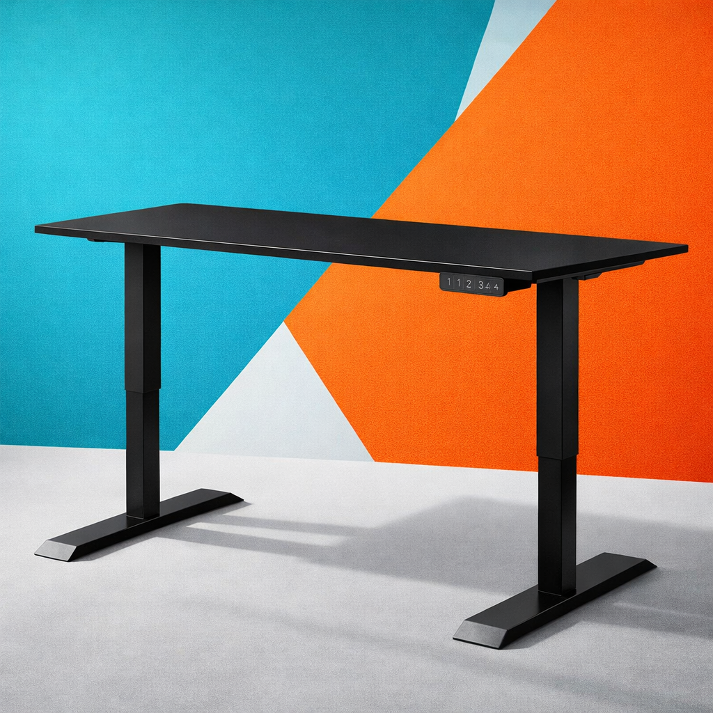 ZY-02 Clean White Interior Adjustable Standing Desk