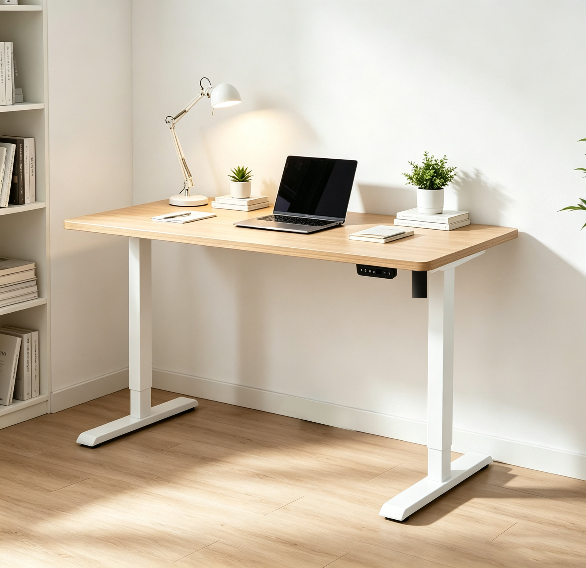 DK-03 OEM Single-Motor Standing Desk Base – Custom Packaging, Easy Knock-Down Assembly for Furniture Importers