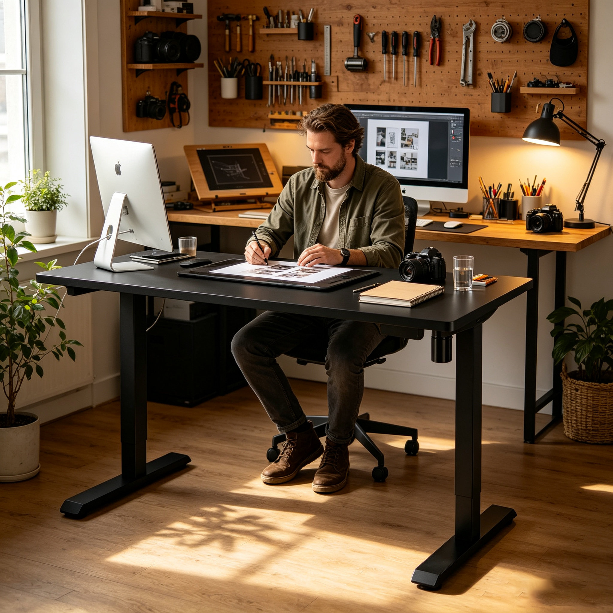 DK-02-01 Electric Office Workstation Desk with Bulk Supply Advantage for Furniture Procurement