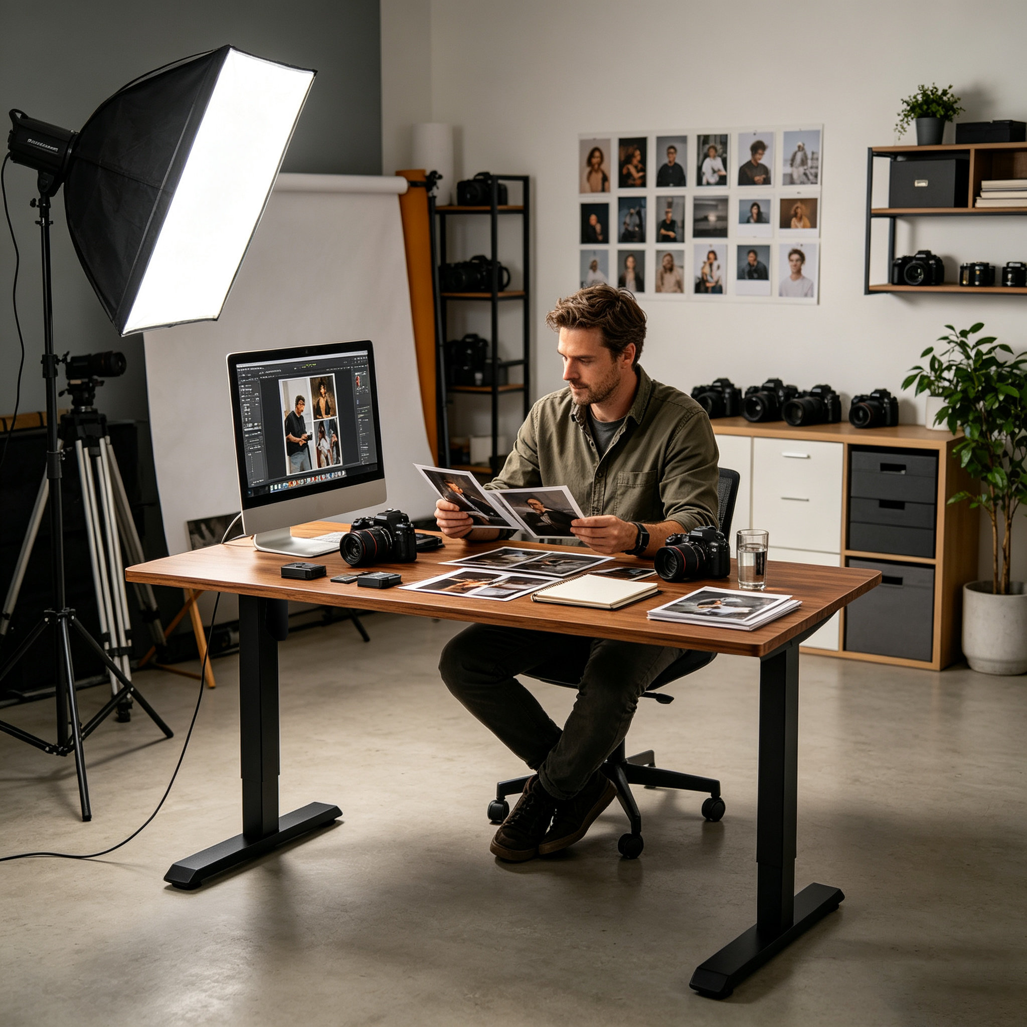DK-02-01 Adjustable Electric Office Desk with Wholesale Value for Flexible Workspace Solutions