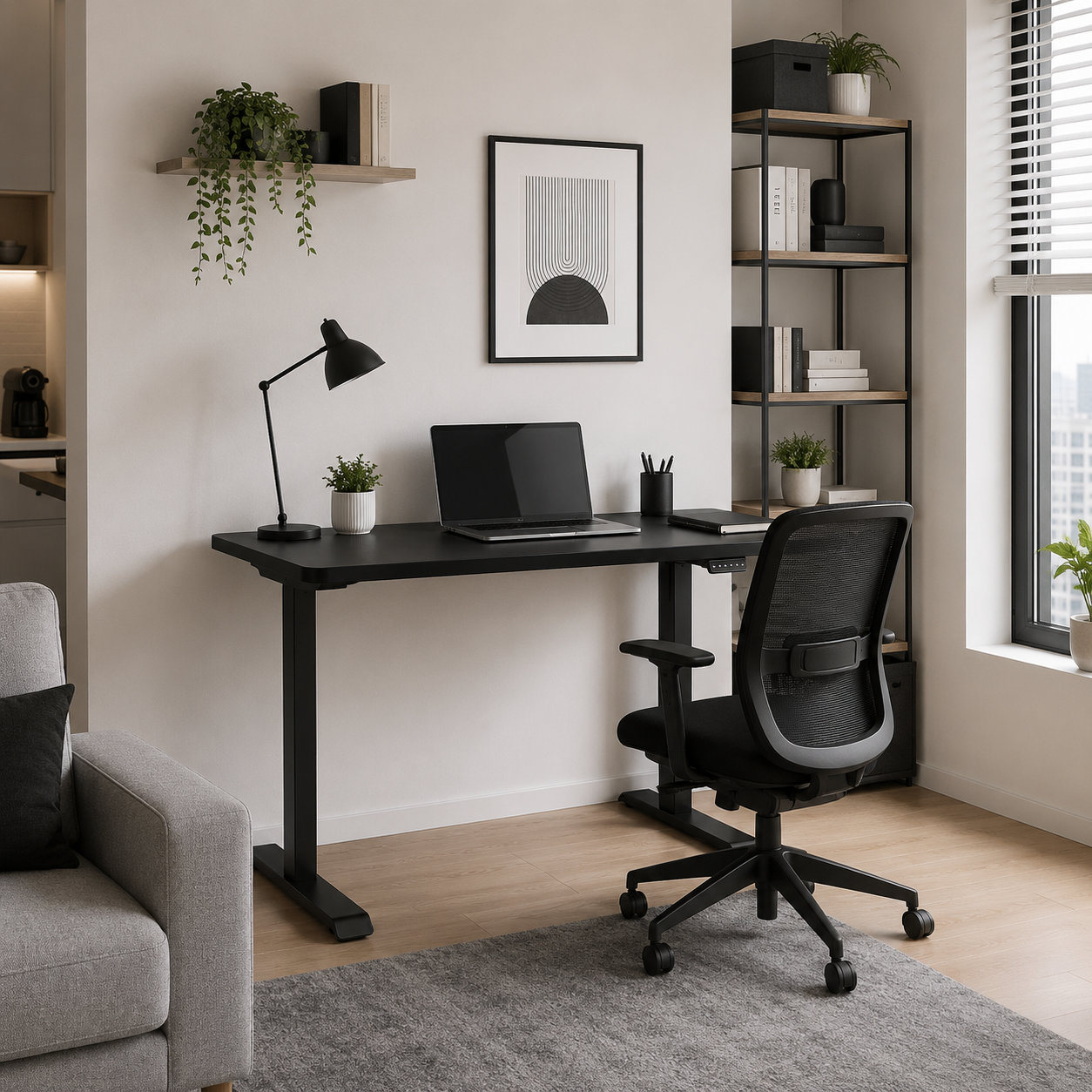 YT-01 Single-Motor Telescopic Desk Chassis – Efficient Frame System for Commercial Interior Contractors
