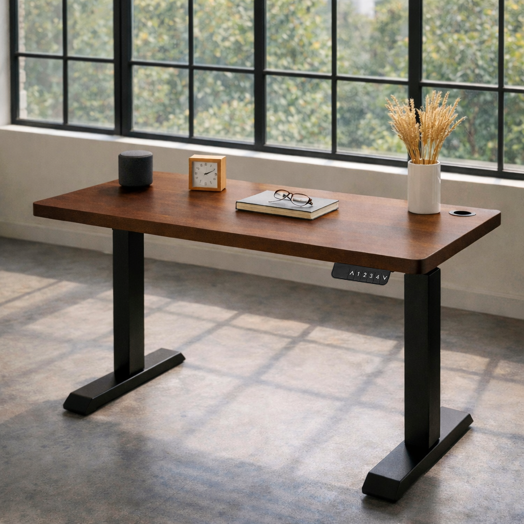 ZY-02 Dual Motor 2-Stage Standing Desk - Adjustable Workstation Desk for Computer Setup