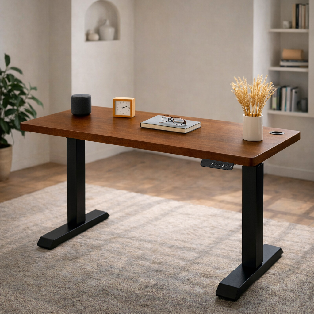 ZY-02 Dual Motor 2-Stage Standing Desk - Commercial Electric Desk for Business Offices