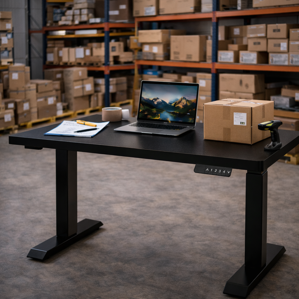 ZY-02 Dual Motor 2-Stage Standing Desk - High Precision Lift for Professional Offices