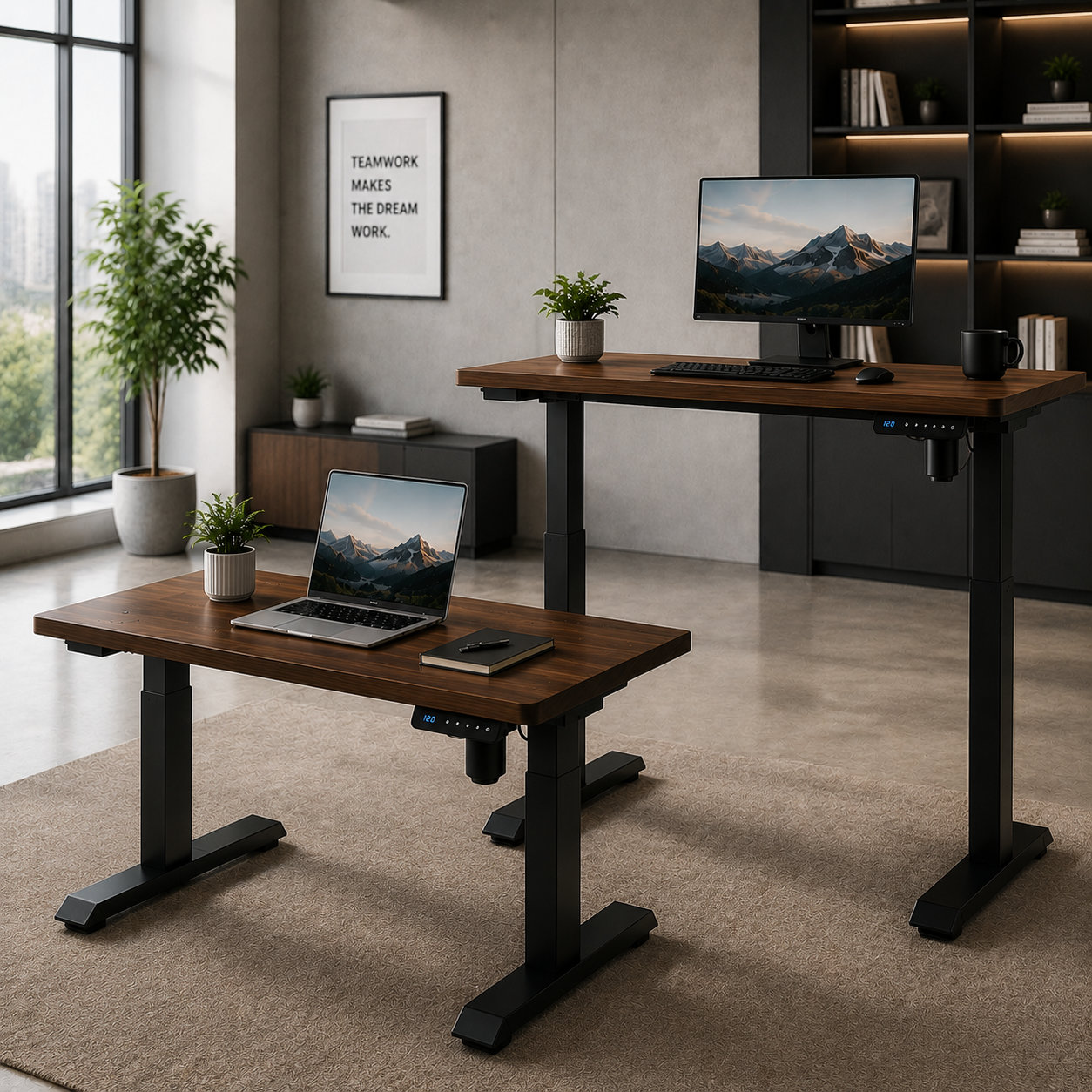 YT-01 Low-Standby Electric Standing Table with Energy-Efficient Control for Coworking Hubs