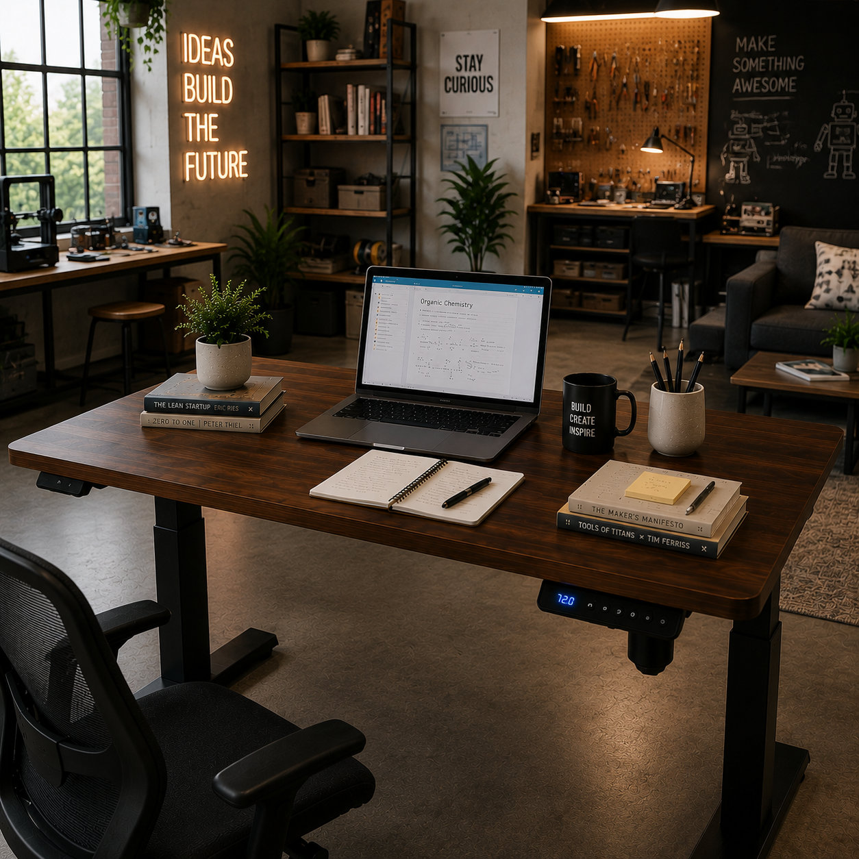 YT-01 Export-Ready Flat-Pack Standing Desk with Space-Efficient Loading for Container Buyers