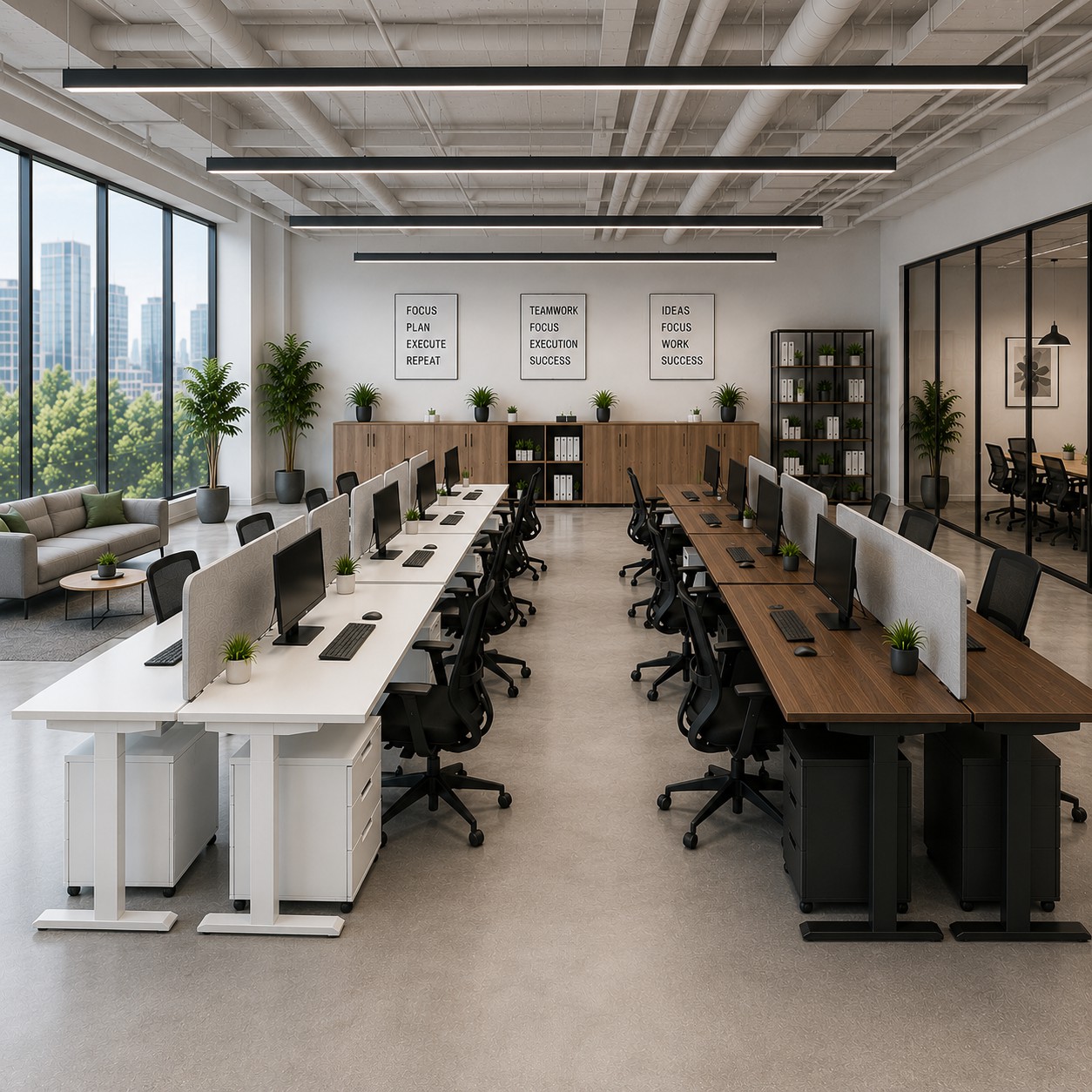ZY-02 Wholesale Height Adjustable Desk Dual Motor Ergonomic Table for Office Project Contractors