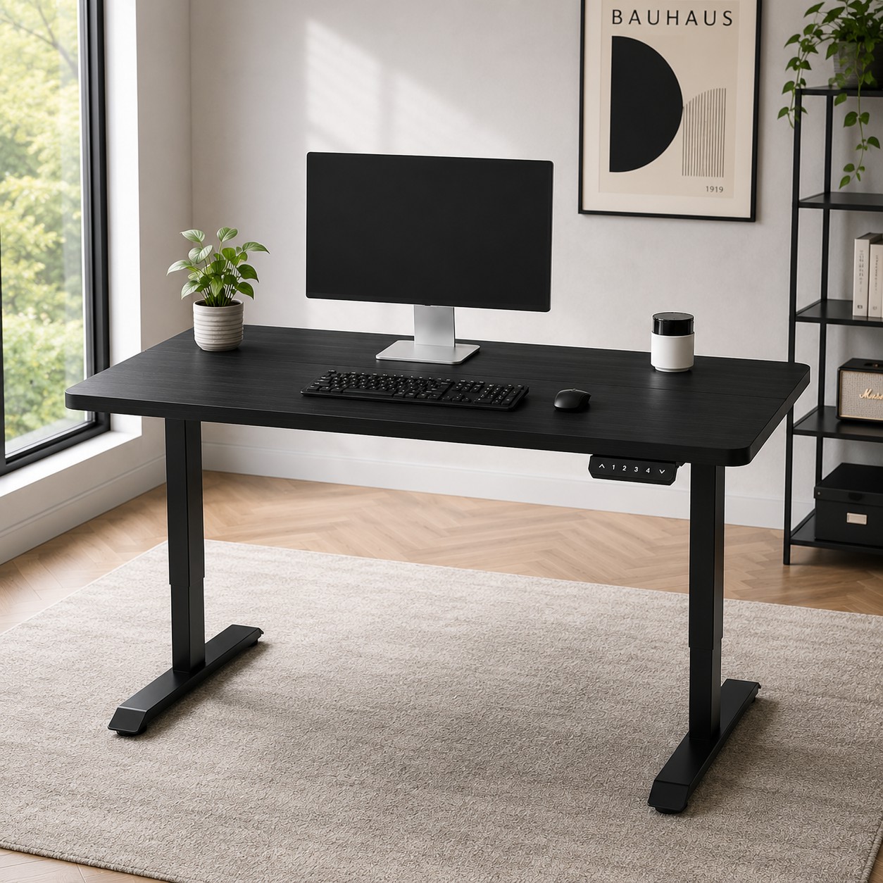 ZY-02 Two Stage Dual Motor Computer Desk Memory Height Control Strong Support for Trading Company Supply