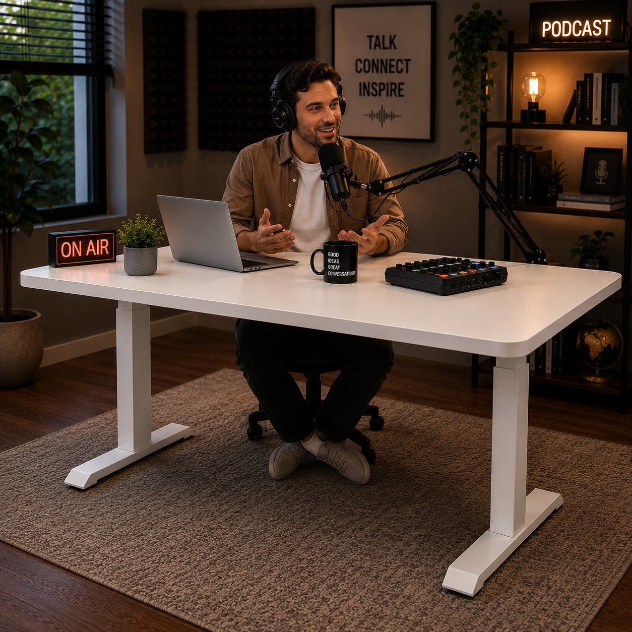 ZY-02 Electric Dual Motor Two-Leg Standing Desk with Memory Control for Wholesale Office Furniture