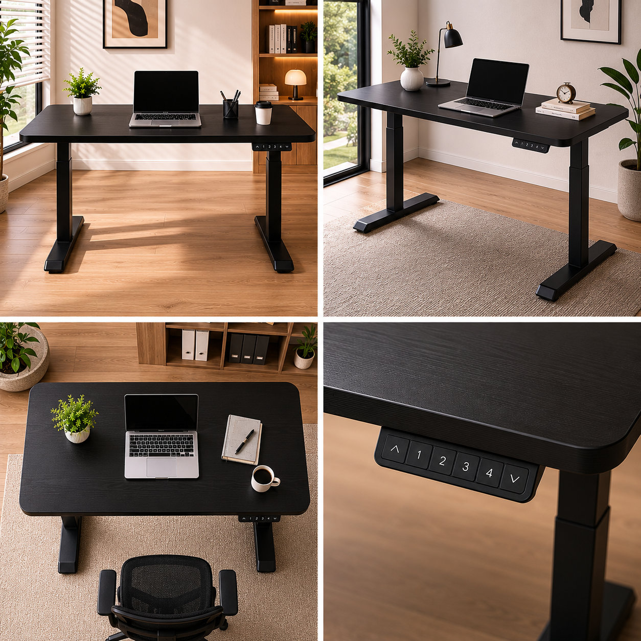 ZY-02 Professional Dual Motor Sit Stand Workstation with Stable Frame for Business Offices