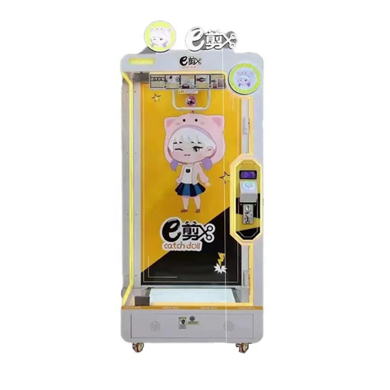 Best-Selling Coin-Operated Plush Toy Cutters Popular Custom Entertainment Game Doll Cutters Cut Your Prizes