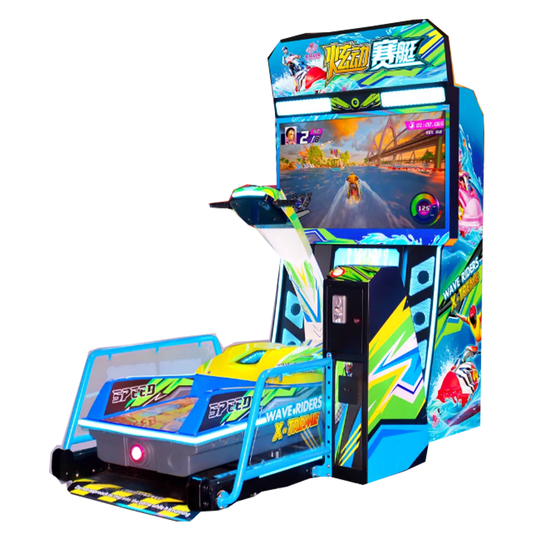 Hot Body Sensing Coin-operated Surf Racing Boat Game City Sports Electronic Game Machine