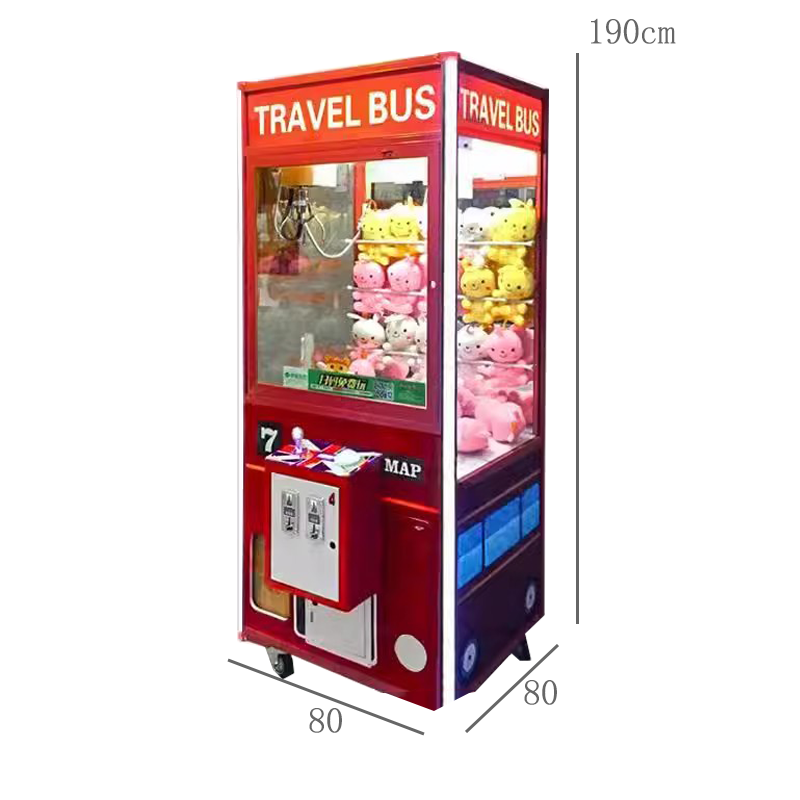 Wholesale Popular Equipment British Style Doll Machine Coin Operated Games Center for Sale Crane Machine Claw Free Shippinz