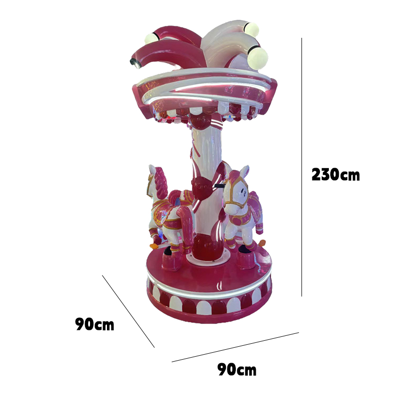 NINIX Kids for Ride Coin Operated Mini Amusement Park Equipment Electric Horse Game Machine Shopping Mall