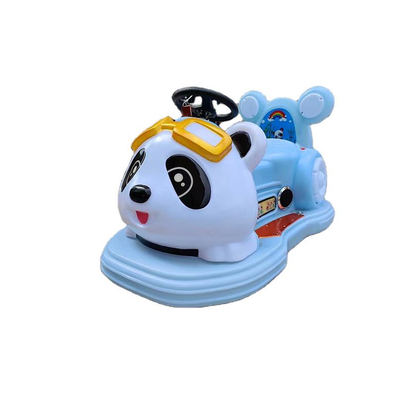 Hot Red Panda Amusement Park Equipment Electric Operation Children's Amusement Park Panda Bumper Car