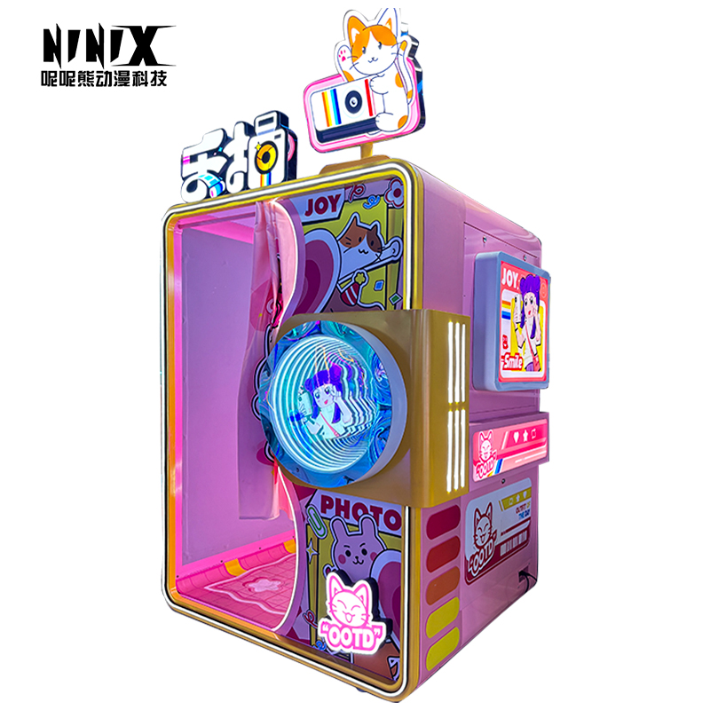 Outdoor Selfie Booths, Vending Machines, Self-service Photo Booths, Touch Screen Digital Photo Booths Are Popular