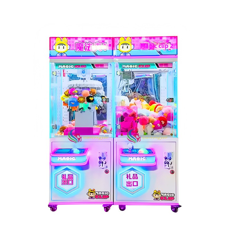 Funpark Hot Selling Doll Claw Machine, Indoor Coin Operated Arcade Game For Children Toys Wholesale claw crane game machine