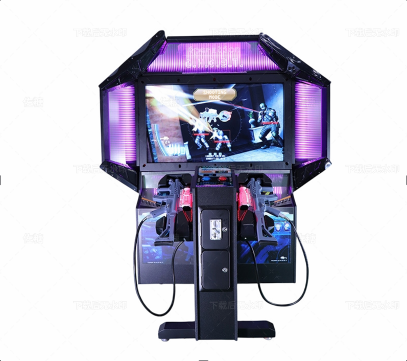 Ghost Trooper Adult Arcade Shooting Game Machine Coin-operated Game Machine Simulation Gun Battle Against Aliens Game Machine
