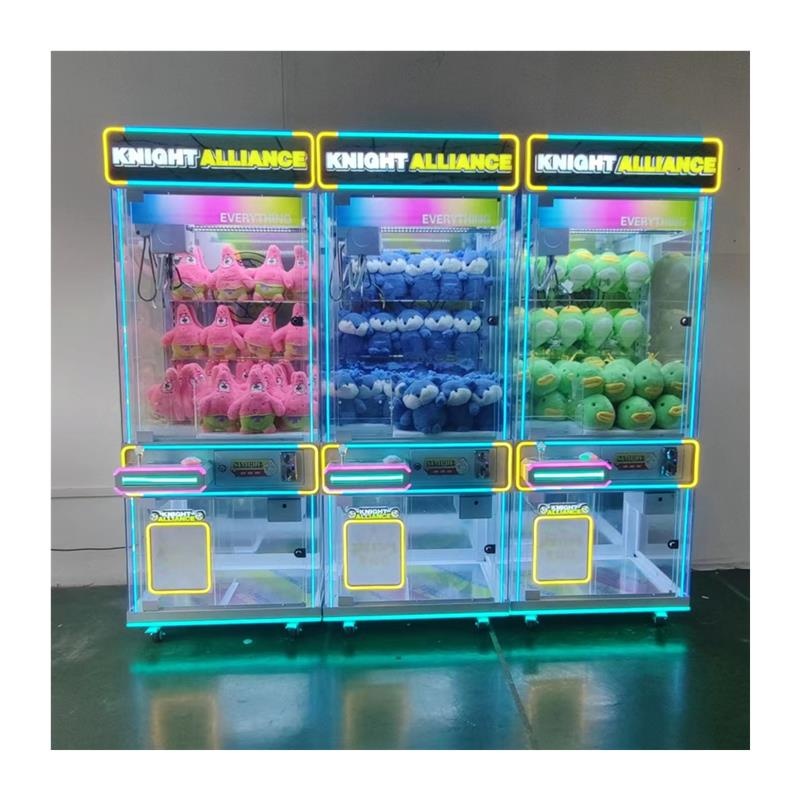 Most Popular Large Claw Coin-Operated Hardcover Gift Machines for Amusement Parks