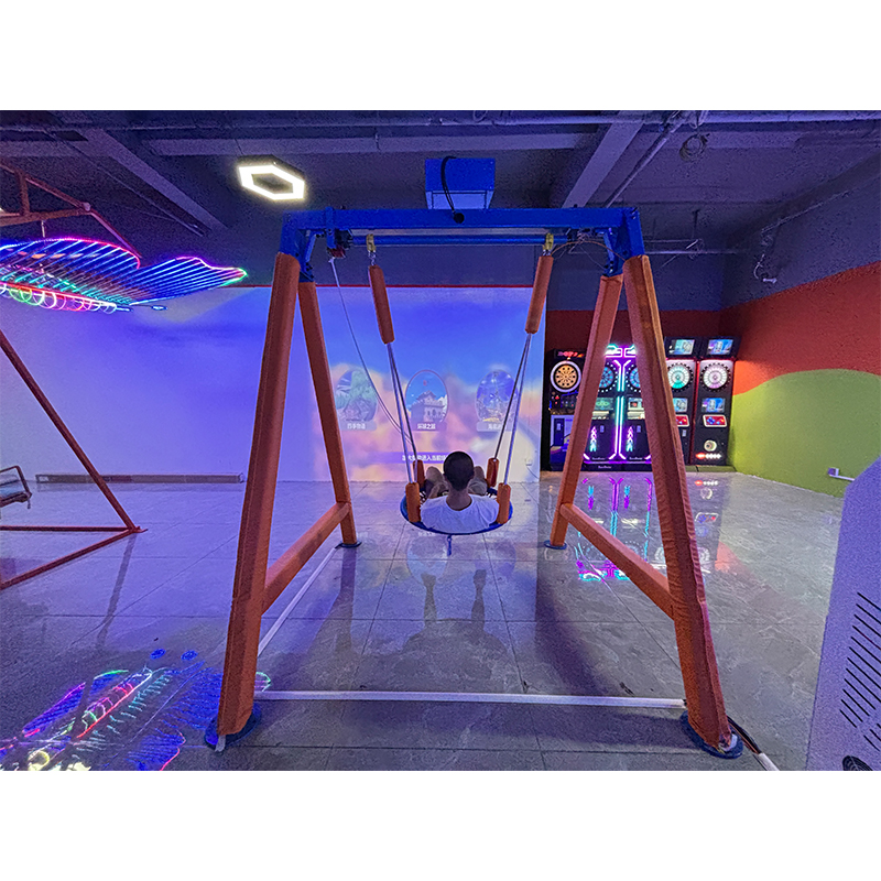 Realistic VR Swing Game Console for Kids Various Scenarios Thrilling Entertainment Arcade Coin Operated Video Park City