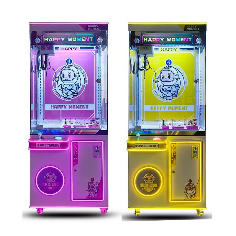 Games Room Arcade Game Operated Coin Change Machine You Mini Claw Machine Plush Toys for Medium Size Cheap Claw Crane Machine