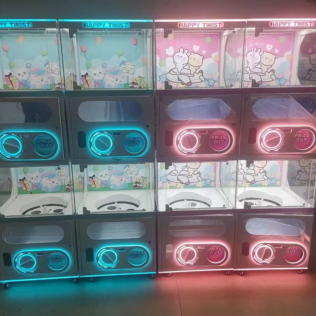 Best-Selling Coin-Operated Arcade Game Machine Twist Egg & Capsule Gift Machine Exclusive for Mall & Game City
