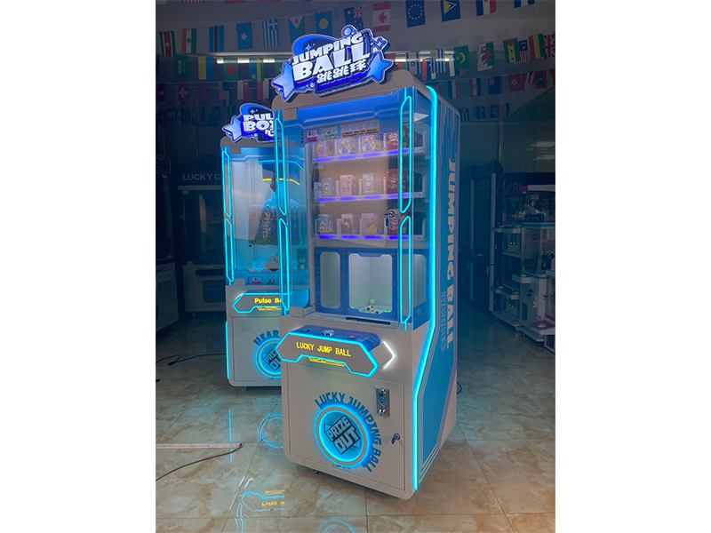 High Quality Interactive Prize Jumping Ball Magic Box Machine Fun Educational Toy for Kids Hot Selling Coin Operated Games Kids