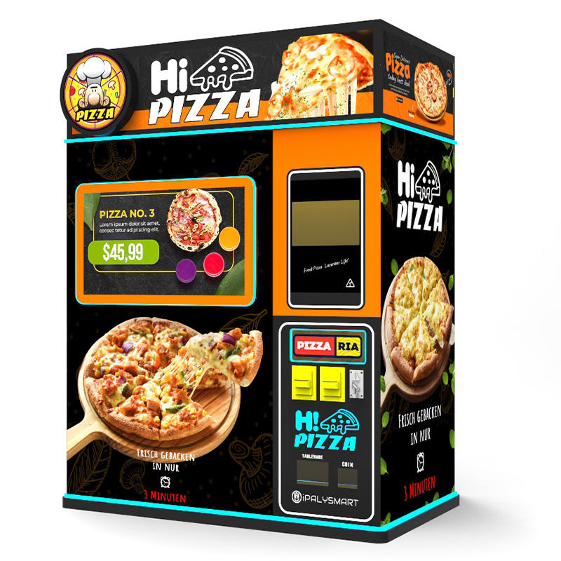 Fully Automatic Commercial Pizza Vending Machine Hot Food Vending Machine