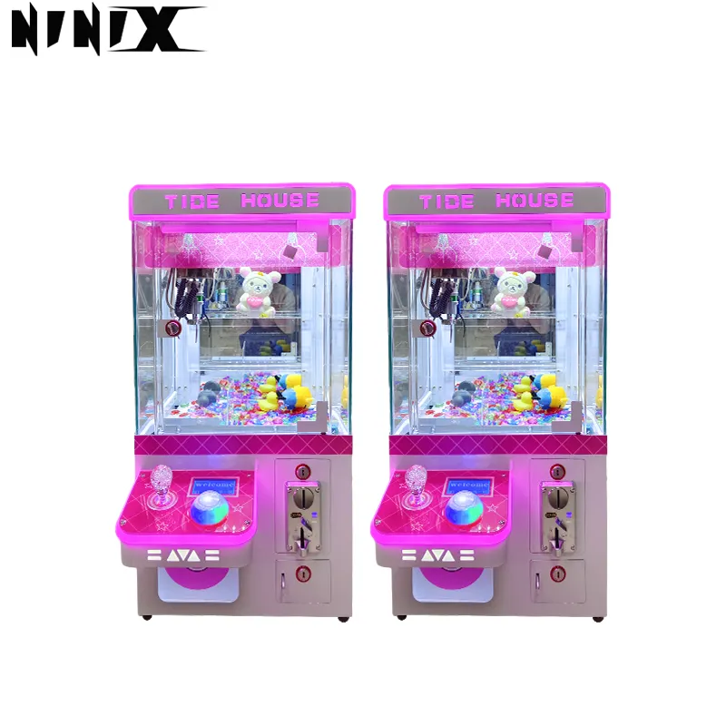 Mall Entertainment Center Equipment Mini Small Household Claw Machine for Sale Coin Operated Arcade Gift Game Claw Crane