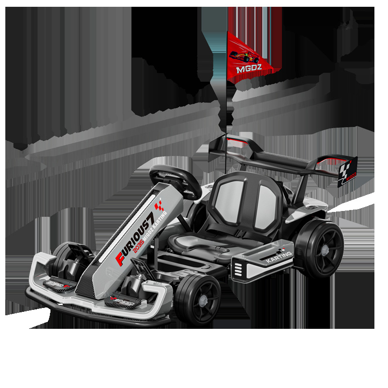 Electric F1 Racing Go Karts for Kids & Adults 5-12 Years & 12+ Male Female Timed Kart Extended Telescopic for Children Babies