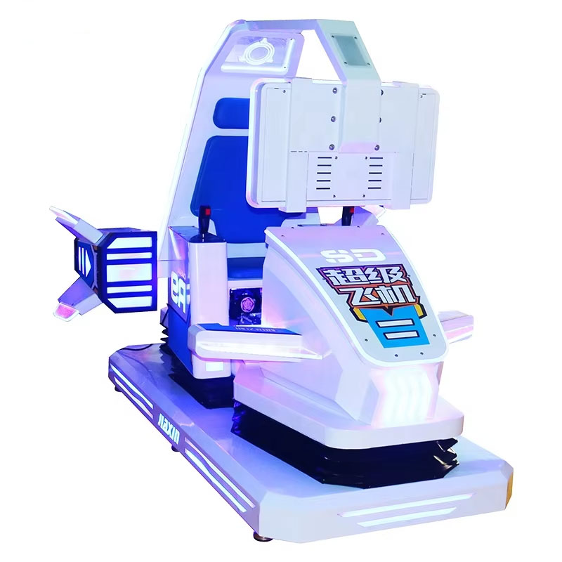 Indoor Flight Simulator Game Consoles Children's Arcade Video Aircraft Game Consoles Flying Entertainment Equipment