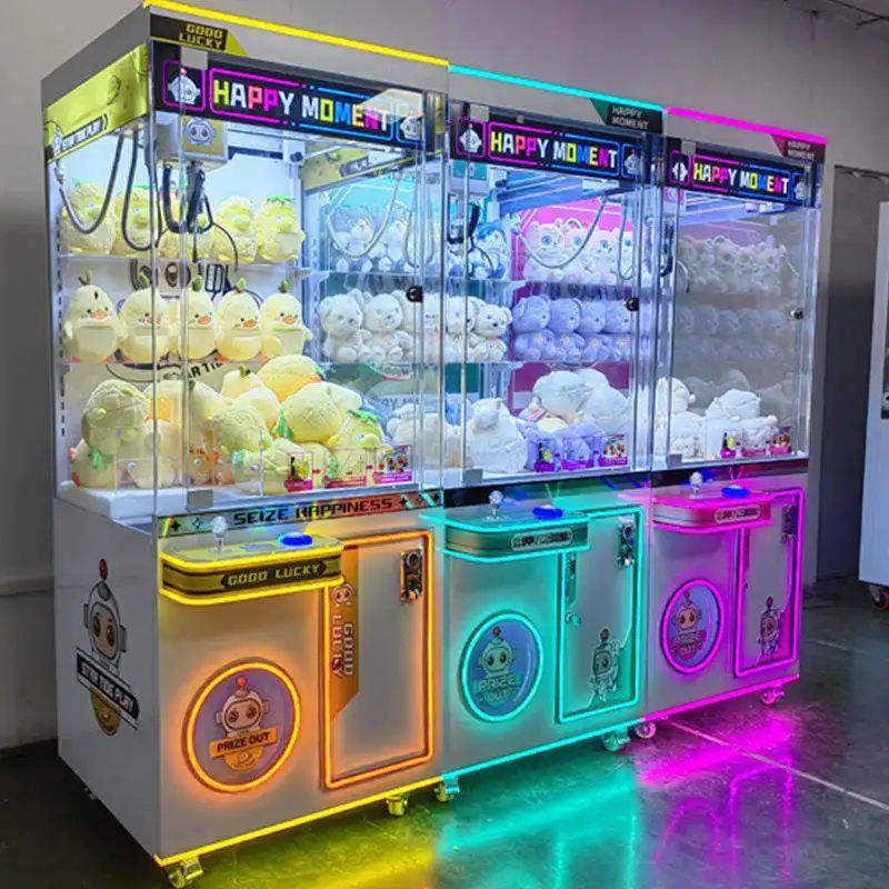 Coin-Operated Arcade Plush Toy Catcher Prize Vending Machine Amusement Equipment Doll and Crane Machine