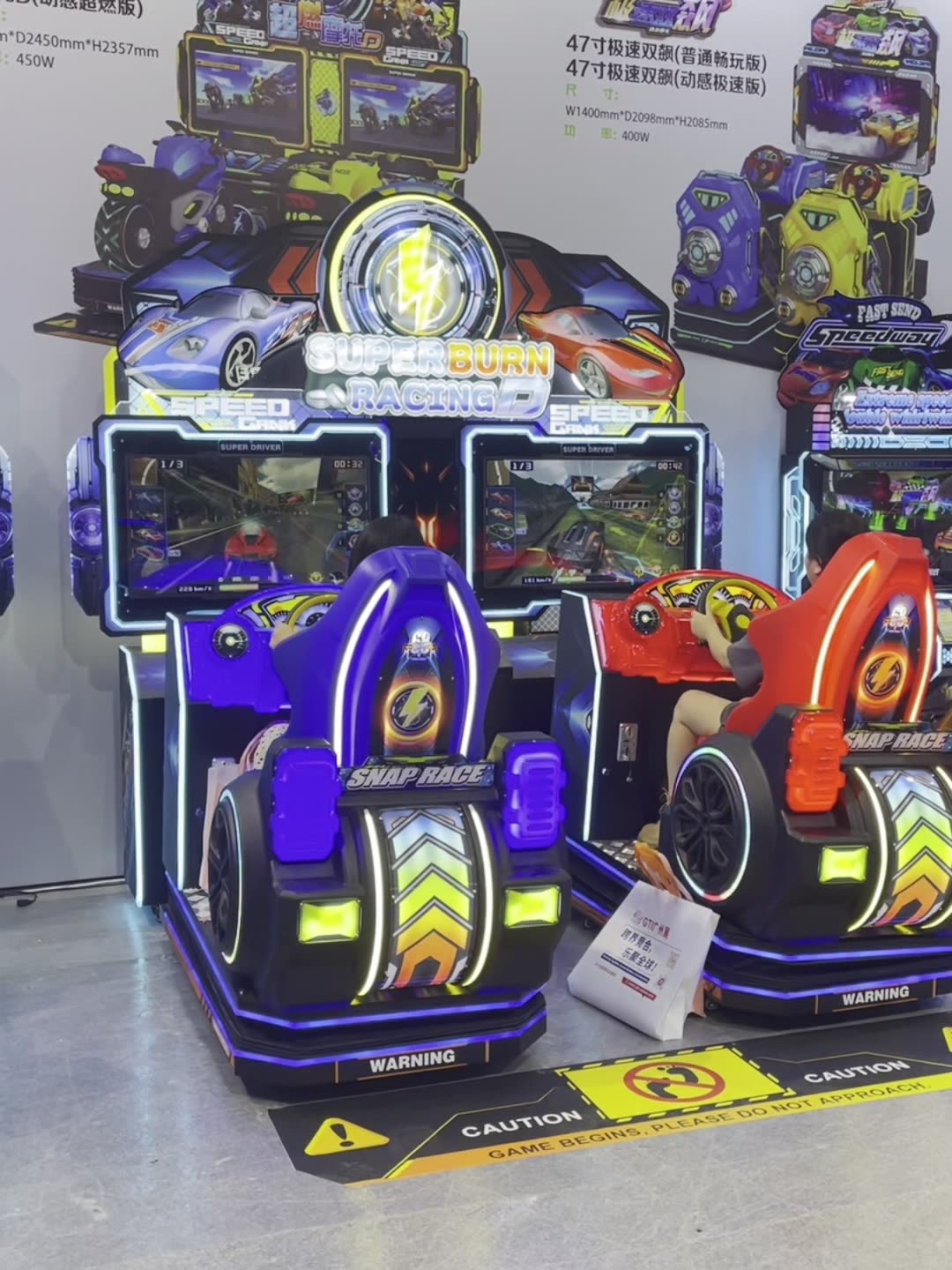 Most Popular Two-Person City Match Racing Simulator Coin-Operated Arcade Electromechanical Game Durable Metal Motorcycle