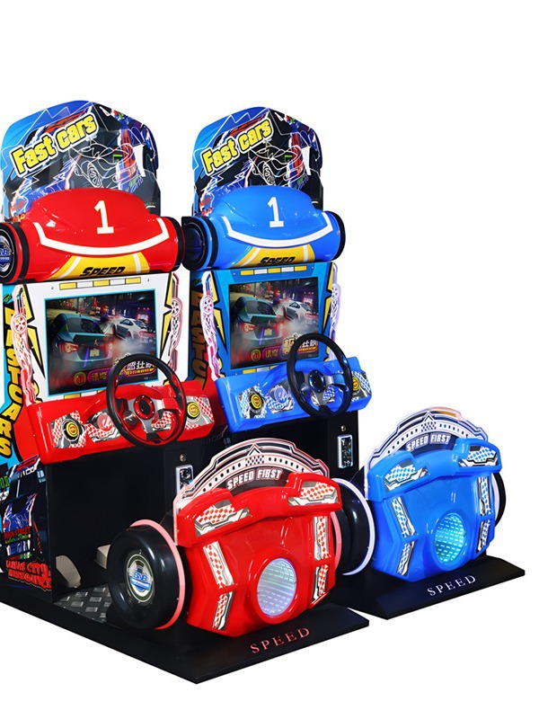Amusement Machine Coin Operated Game Arcade Super Speed Racing 42 Inch Hd Display Driving Simulator