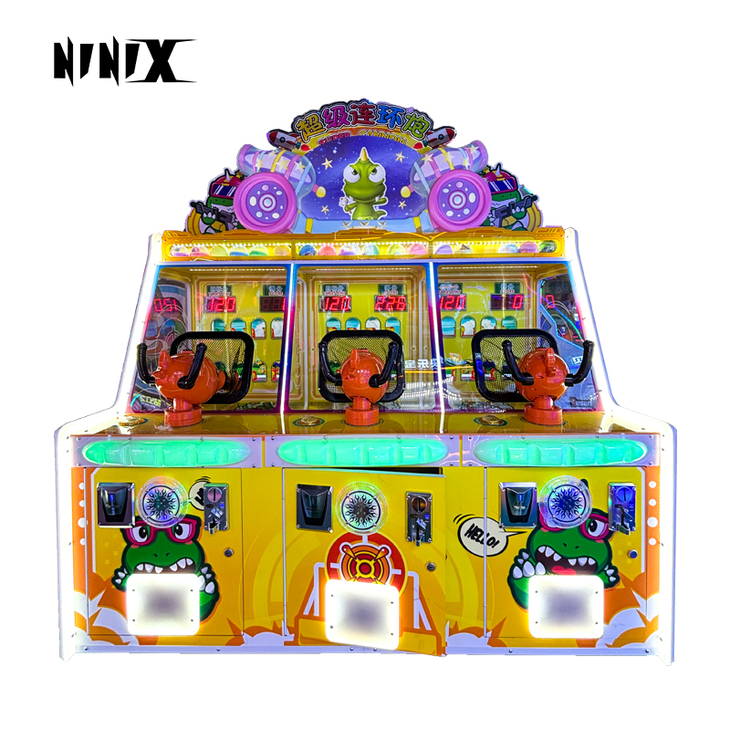Dinosaur Themed Children's Shooting Machine Indoor Entertainment Shooting Arcade Arcade Coin-operated Gift Game Machine