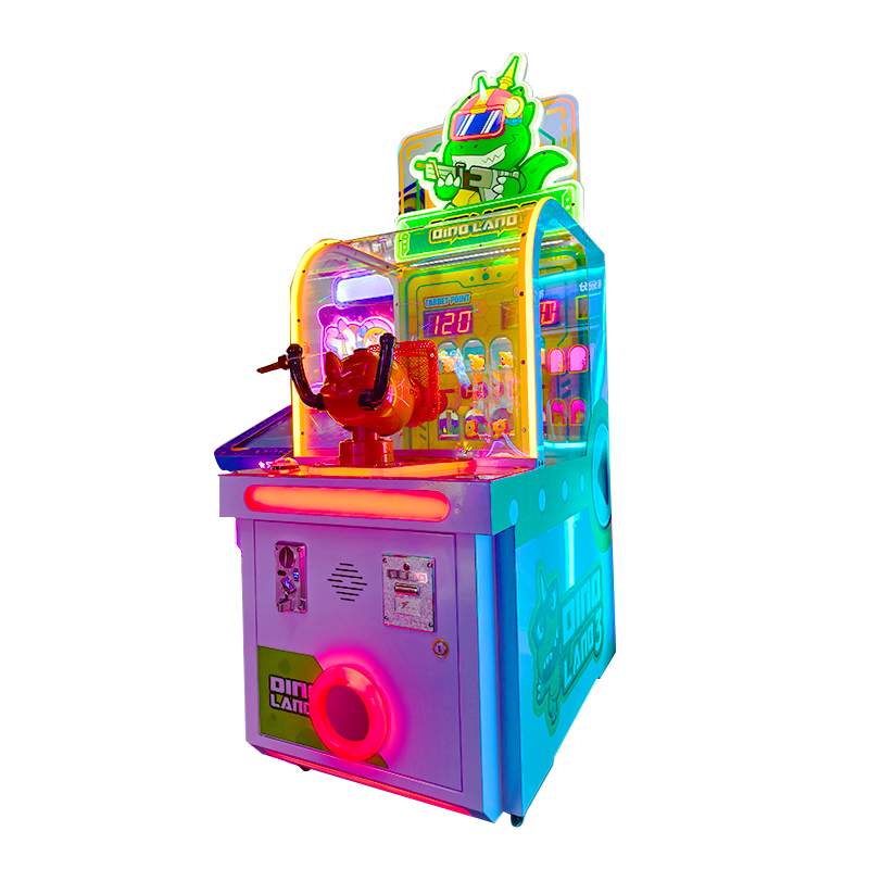 2025 New Model Coin-Operated Arcade Game Center Equipment Commercial Shooting Machine with Coin-Tossing & Ball-Throwing Function