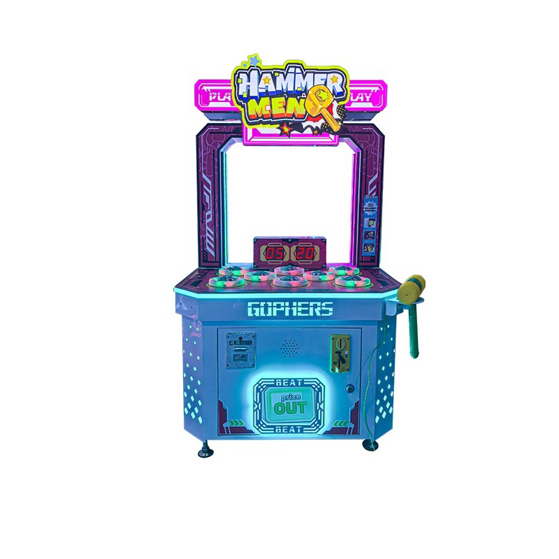 Large-Scale Commercial Crazy Turtle Rush Arcade Game Machine Children's Playground Coin Operated Coin Operated Games