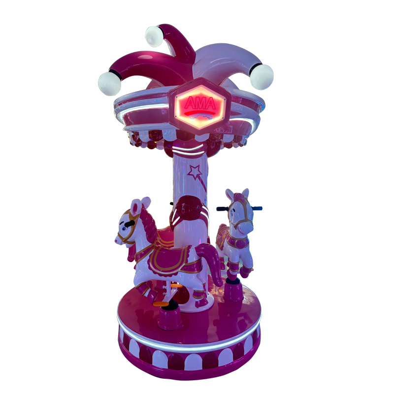 NINIX Kids for Ride Coin Operated Mini Amusement Park Equipment Electric Horse Game Machine Shopping Mall