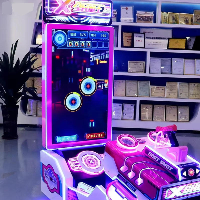 Large Single-player Simulation Shooting Game Equipment Children's Arcade Shooting Game Machine
