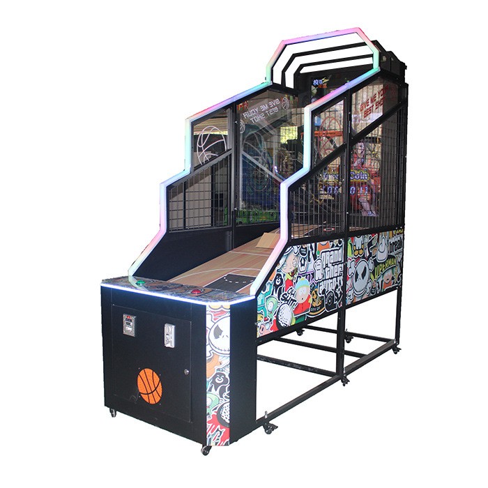 Coin-operated Street Basketball Arcade Games 55-inch LCD Electronic Scoring Basketball Games for Sale