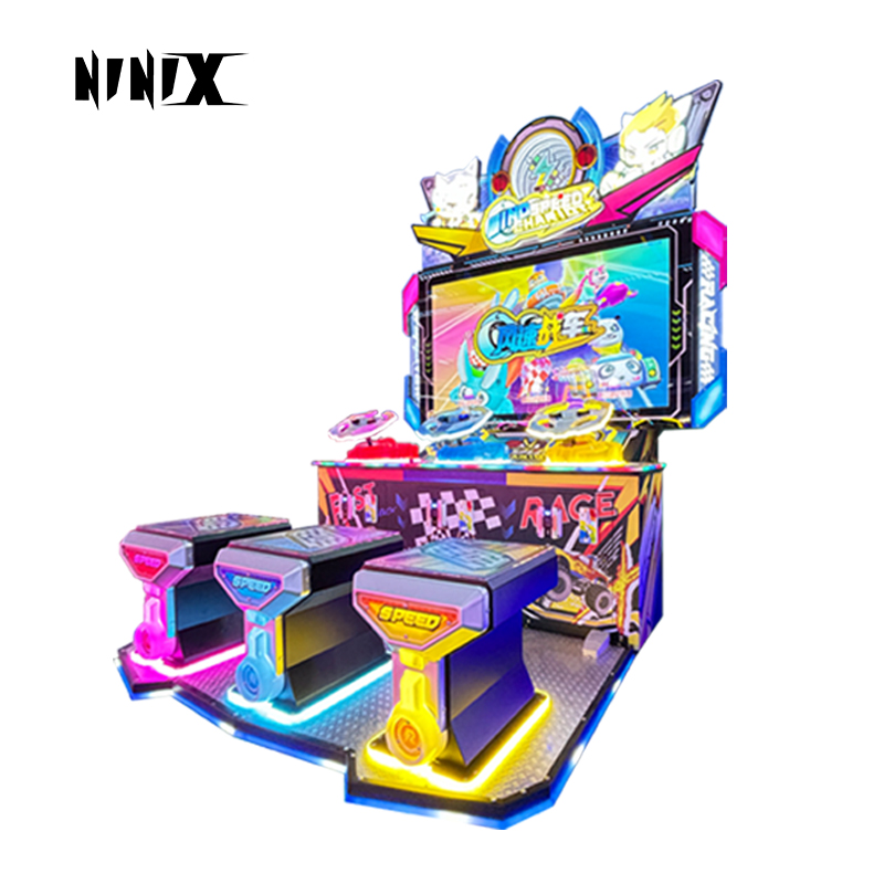 New Design Storm Racer Arcade Game Machine 4 Players Racing Simulator Arcade Game Machine