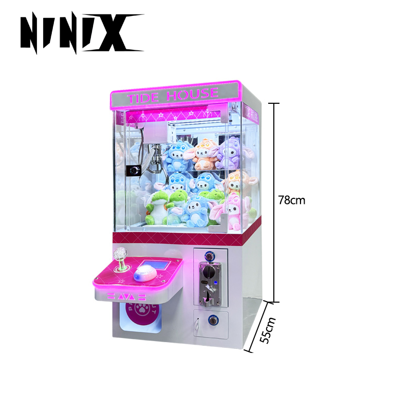 Factory Small Doll Machine Coin Operation Toy Crane Mini Arcade Claw Sugar Machine Super Mini Claw Machine