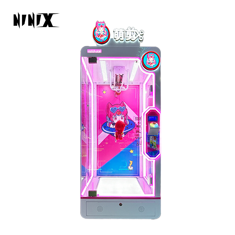 Best-Selling Coin-Operated Plush Toy Cutters Popular Custom Entertainment Game Doll Cutters Cut Your Prizes
