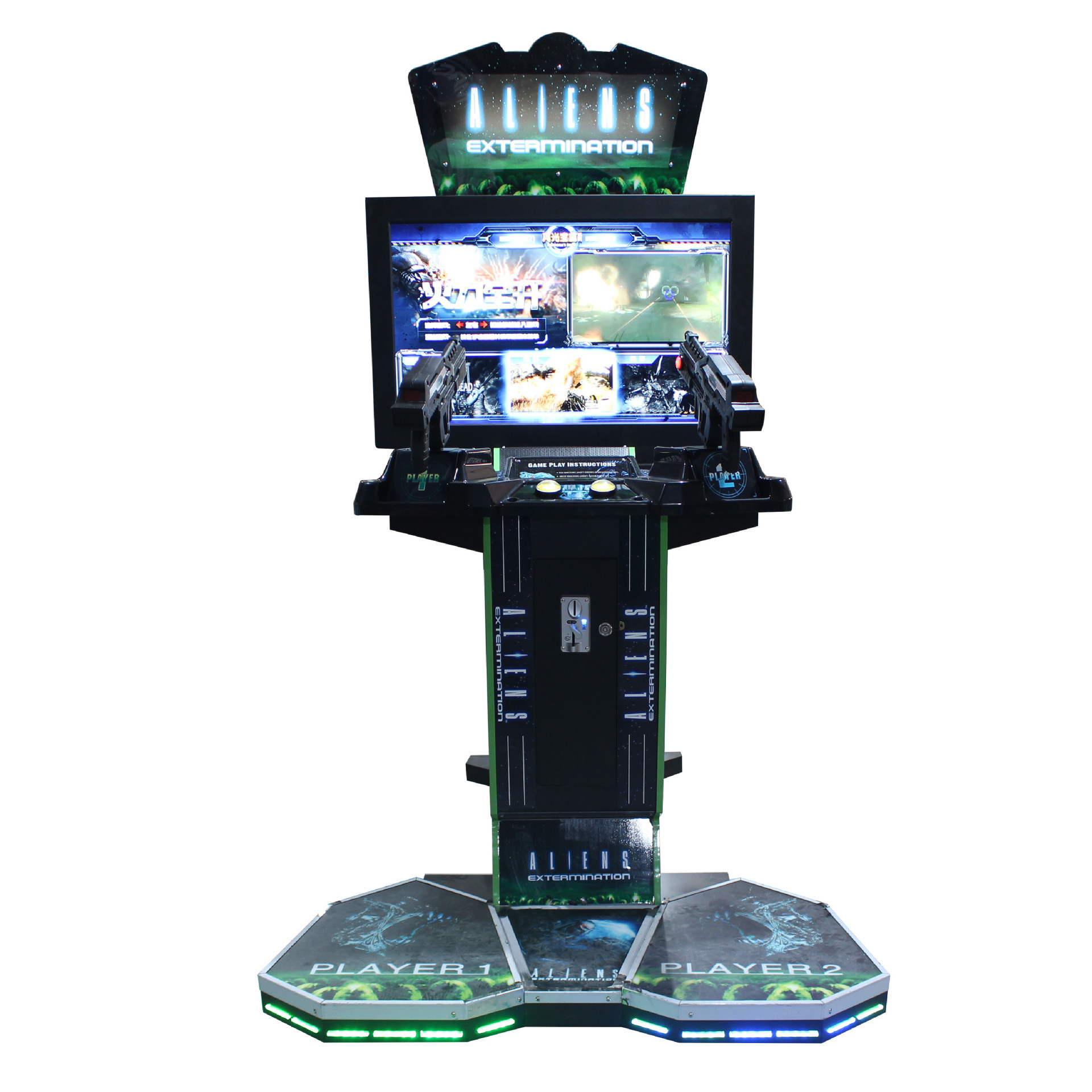 42 Inch Simulator Coin Operated Cocktail Table Video Arcade With HD Light Guns for Home and Commercial Shooting Game Machine