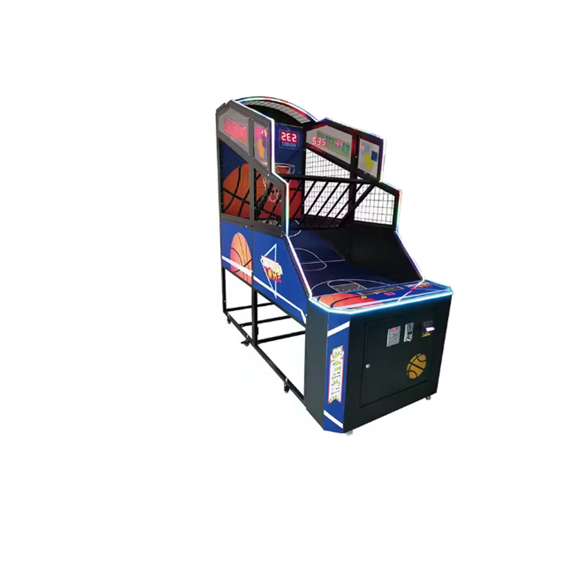 Coin-Operated Indoor Sports Basketball Arcade Machine Street Sports Game with Lron Basketball Machine for Indoor Play