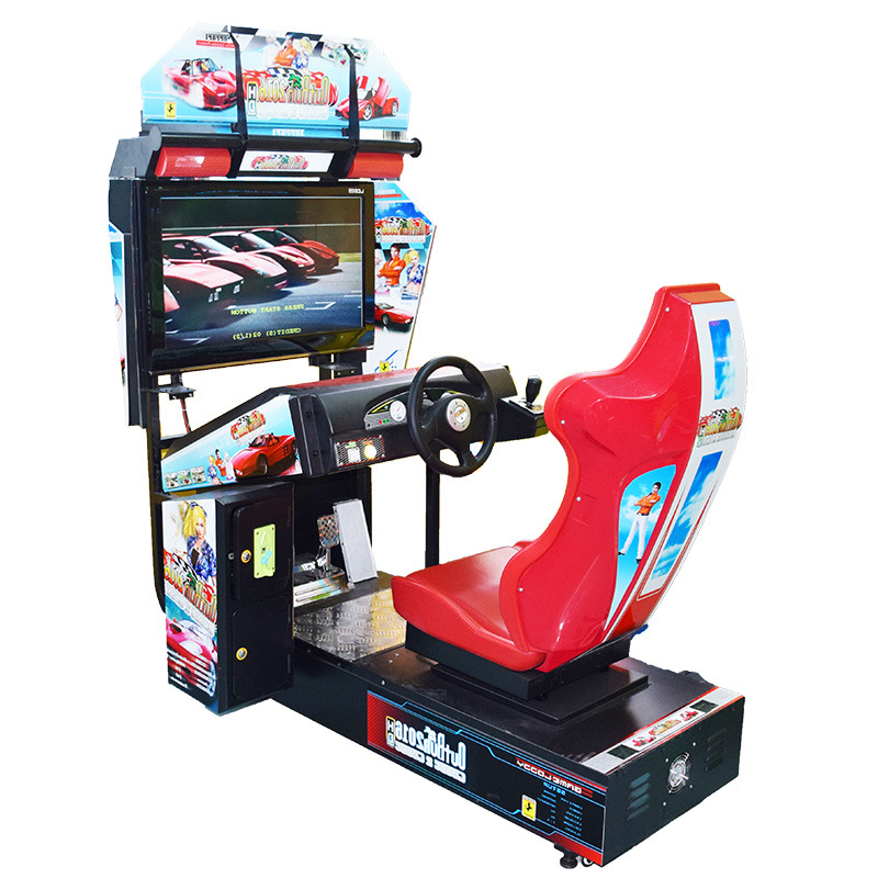 32-Inch High-Definition Circuit Racing Video Game Arcade Large Scale Coin-Operated Driving Console