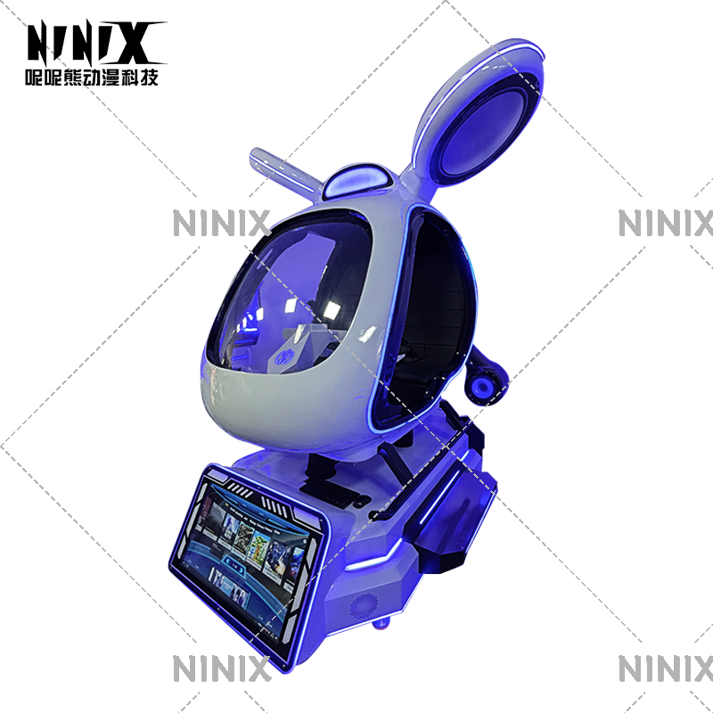 Rabbit VR Chair Simulator 9D Motion Cinema Game Machine Virtual Reality Theater for Indoor Playground Amusement Park Equipment