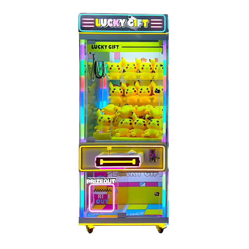 New Hot Color Coin-operated Desk Folder Kuji Claw Machine Doll Machine Commercial Claw Gift Game Machine